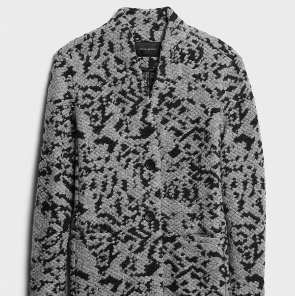 Brand new Banana Republic Collarless Coat - Picture 2 of 4